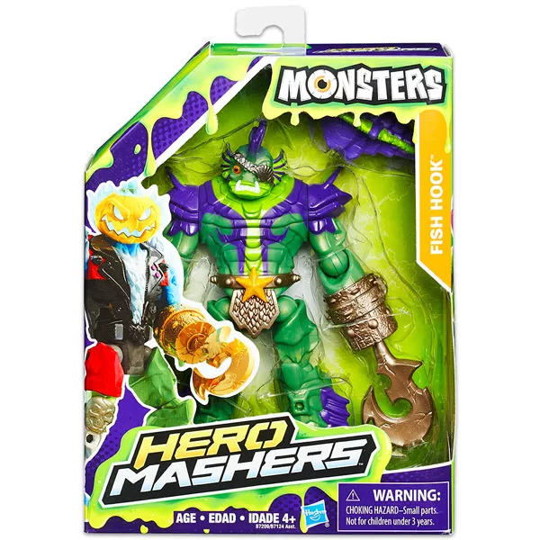 Hero Mashers Monsters: Fish Hook figura 