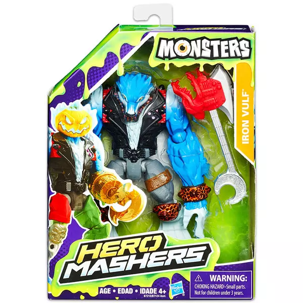 Hero Mashers Monsters: Iron Vulf figura 