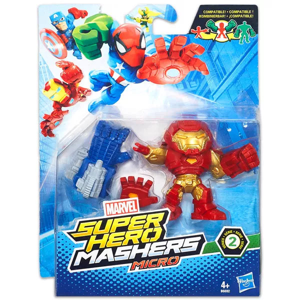 Marvel Mashers szuperhősök mikrofigura - Hulk Buster 