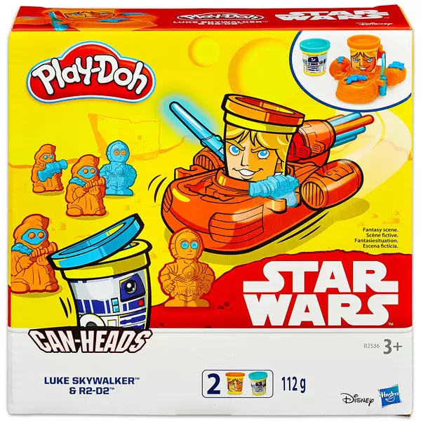 Play-Doh Star Wars: Set de joacă Luke Skywalker şi R2-D2