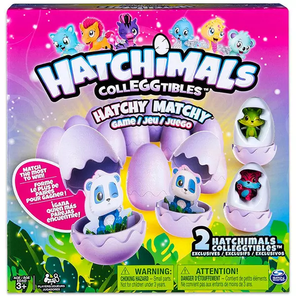 Hatchimals: Colleggtibles - Jocul Hatchy Matchy