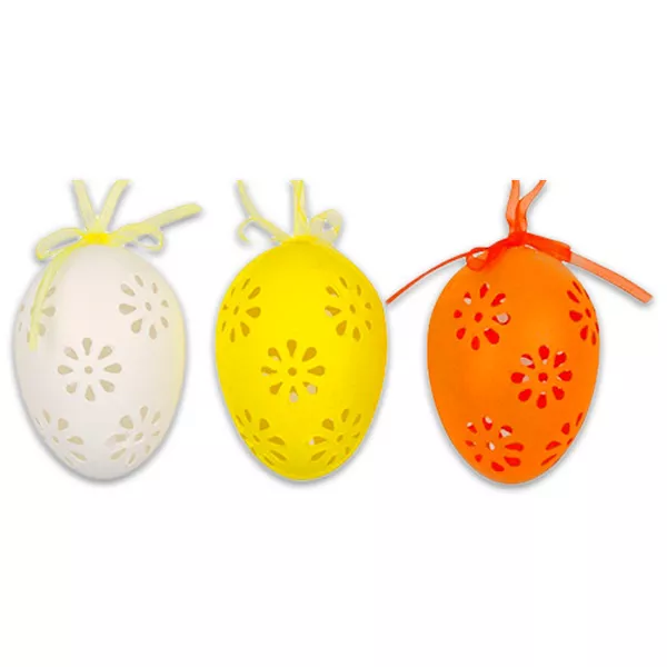 Húsvéti színes tojások 4cm, 3db