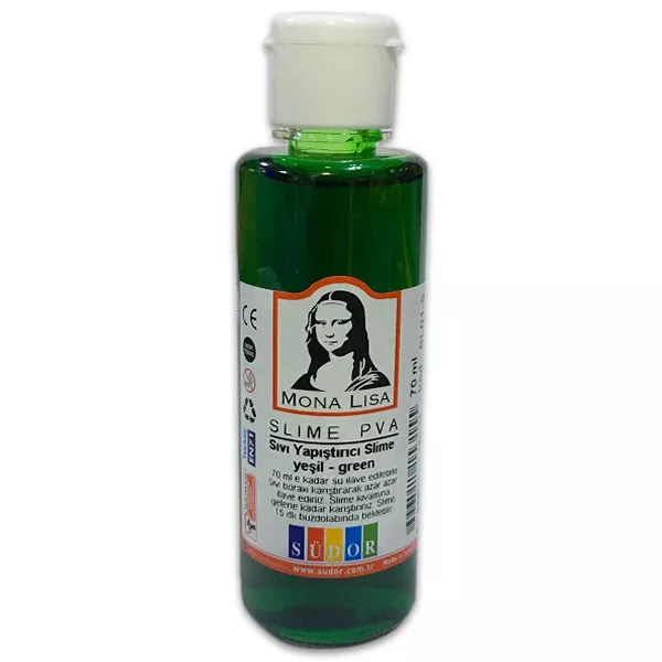 Mona Lisa Slime ragasztó 70 ml, zöld