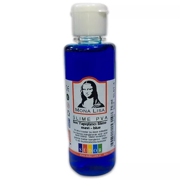 Mona Lisa Slime ragasztó 70 ml, kék