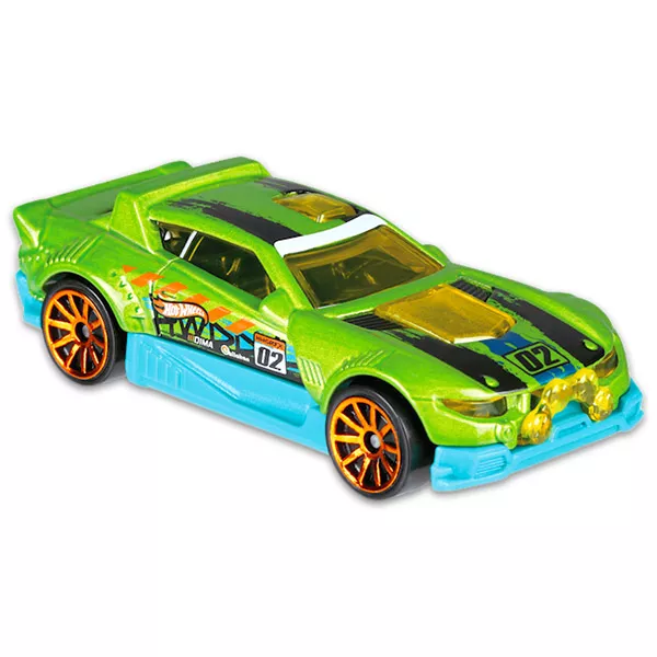 Hot Wheels Daredevils: Maşinuţă Rally Cat - verde
