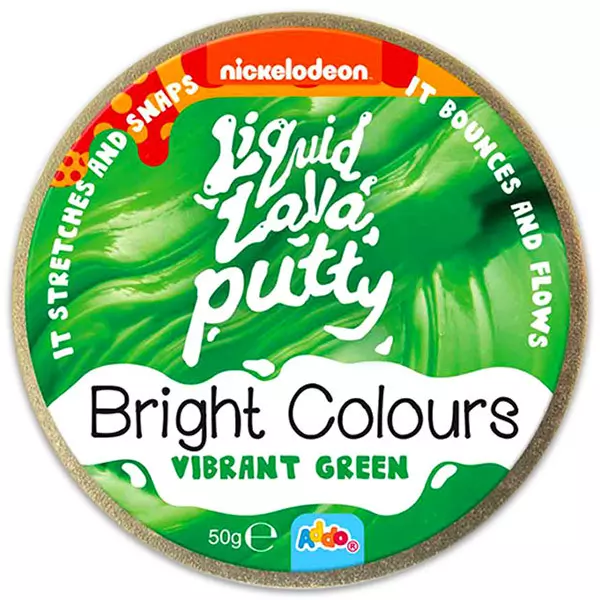 Plastilină inteligentă Putty: culori luminoase - verde