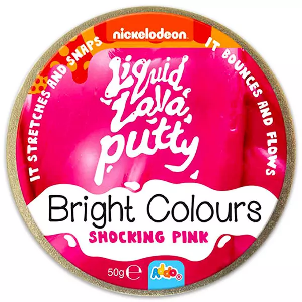 Plastilină inteligentă Putty: culori luminoase - roz