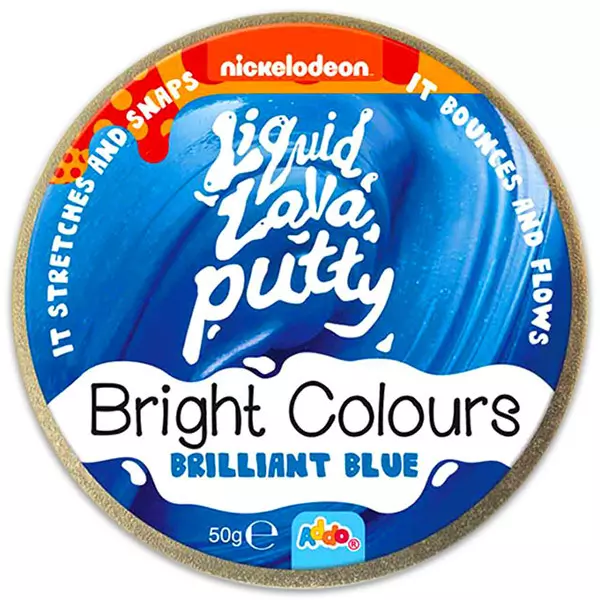 Plastilină inteligentă Putty: culori luminoase - albastru