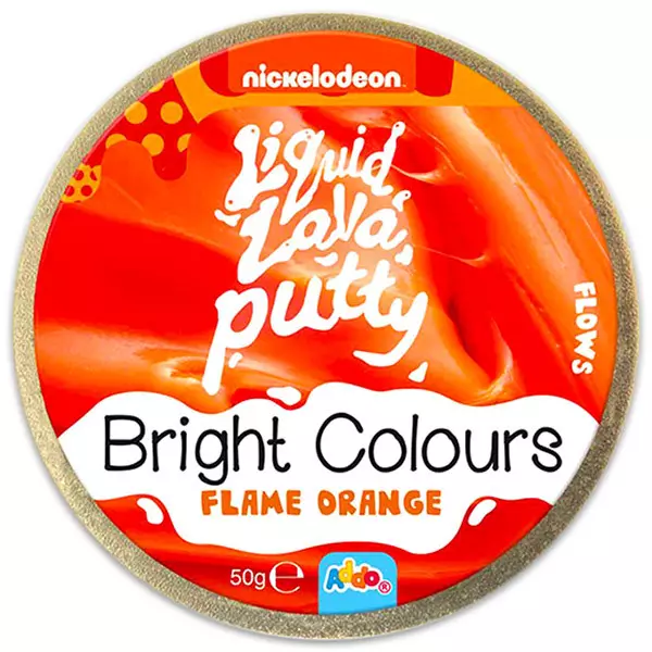 Plastilină inteligentă Putty: culori luminoase - portocaliu