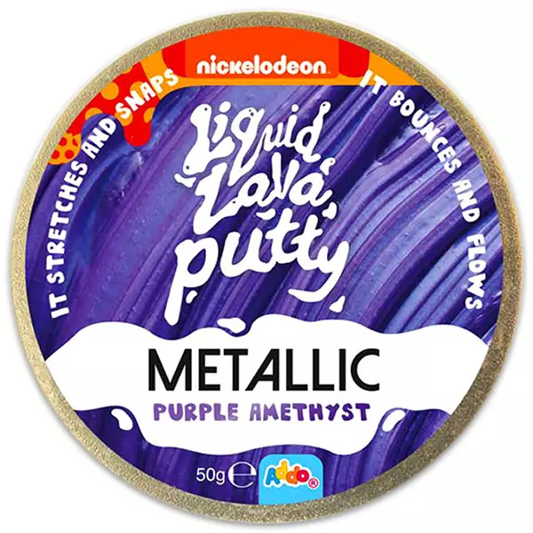 Plastilină inteligentă Putty: culori metalizate - mov