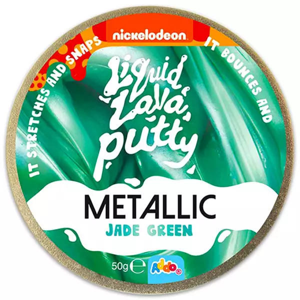 Plastilină inteligentă Putty: culori metalizate - verde