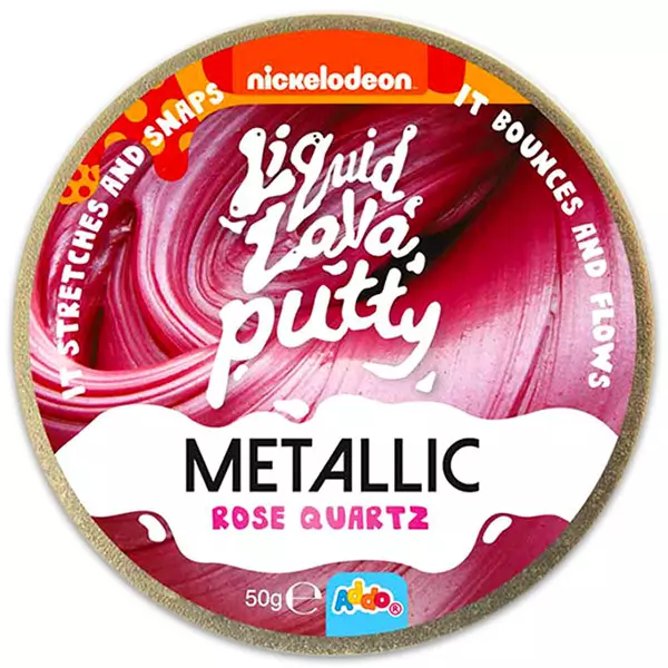 Plastilină inteligentă Putty: culori metalizate - roz