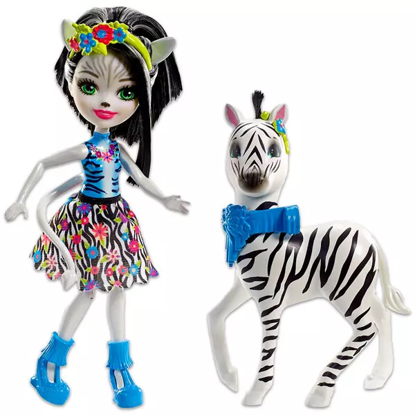 EnchanTimals: Zebra Zelena şi figurina Hoofette