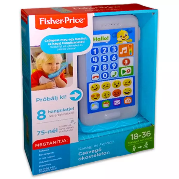 Fisher-Price: Kacagj és Fejlődj! csevegő okostelefon