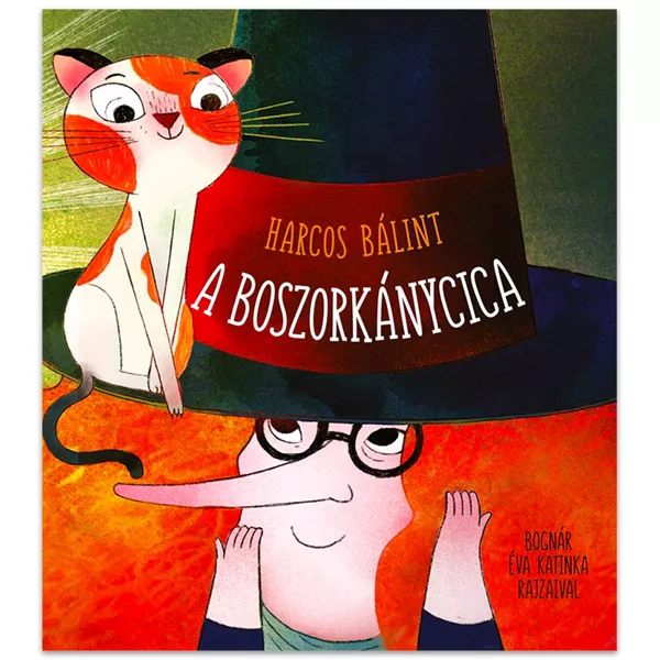 Harcos Bálint: Pisica vrăjitoare - carte de poveşti în lb. maghiară
