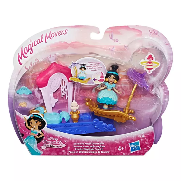Prinţesele Disney: Little Kingdom - Figurină Jasmine cu covor magic