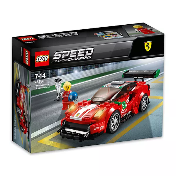 LEGO Speed Champions: Ferrari 488 GT3 Scuderia Corsa 75886