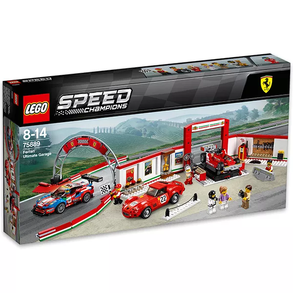 LEGO Speed Champions: Garajul Suprem Ferrari 75889