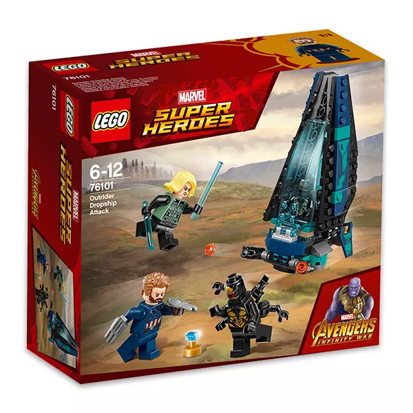LEGO Super Heroes: Outrider Dropship támadás 76101