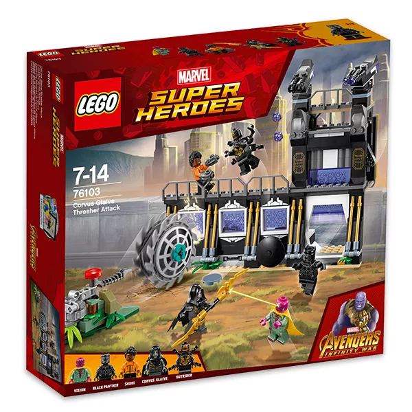 LEGO Super Heroes: Atacul lui Corvus Glaive 76103