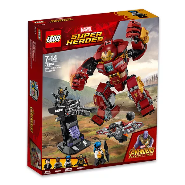 LEGO Super Heroes: Distrugerea Hulkbuster 76104
