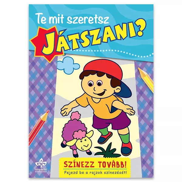 Ce îţi place să joci? - carte de colorat în lb. maghiară 