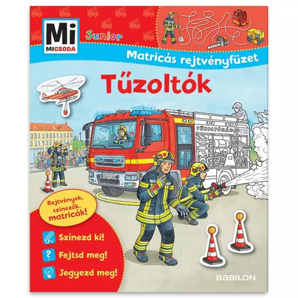 Ce, ce este junior: Rebus cu abţibilduri - Pompierii, în lb. maghiară 