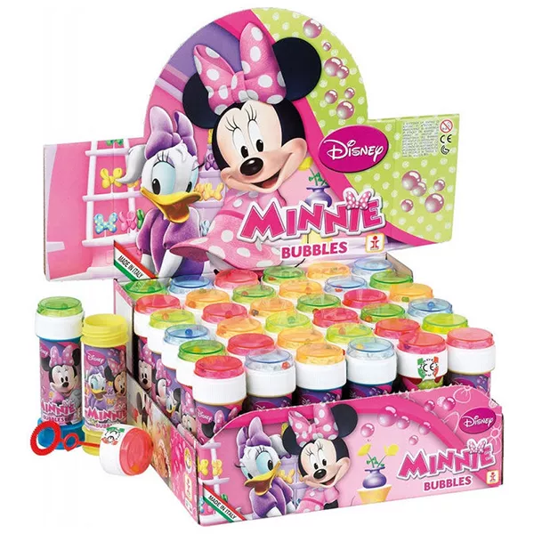 Minnie Mouse Baloane de săpun - 60 ml, diferite culori