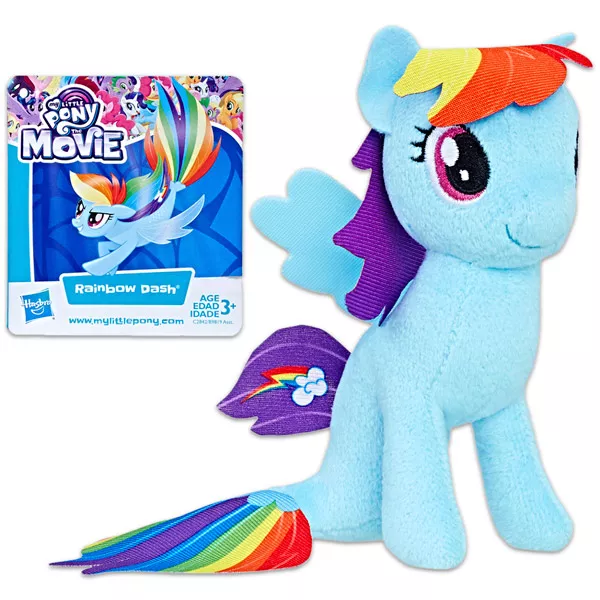 My Little Pony: The Movie - Figurină de pluş Rainbow Dash sirenă