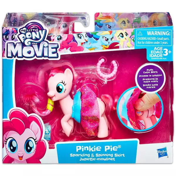 My Little Pony: The Movie - Sparkling & Spinning Skirt Pinkie Pie