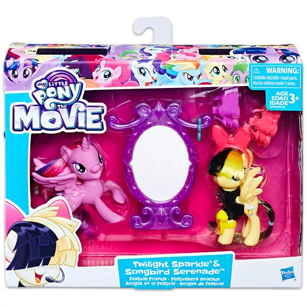 My Little Pony: The Movie - Figurine Twilight Sparkle şi Songbird Serenade