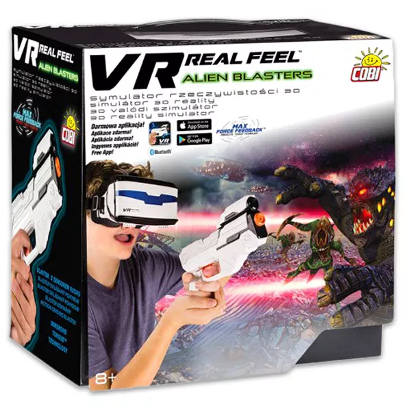 VR Alien Blasters 3D valódi virtuális szimulátor - űrlényvadászat