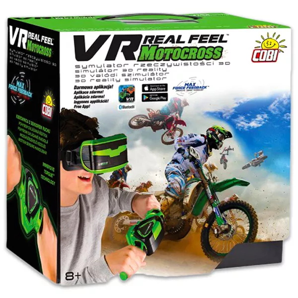 VR Motocross 3D valódi motoros szimulátor