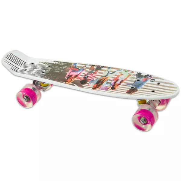 Penny board skateboard cu model fetişcană