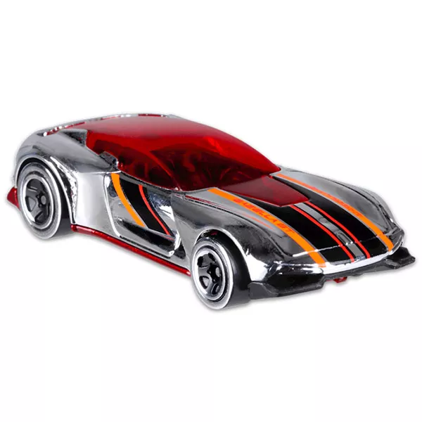 Hot Wheels Super Chromes: Gazella GT kisautó - ezüst