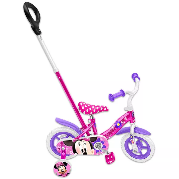 Minnie egér: gyermek bicikli - 10 méret, rózsaszín