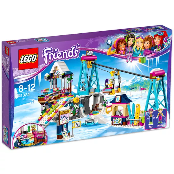 LEGO Friends: Sífelvonó a havas üdülőhelyen 41324 - CSOMAGOLÁSSÉRÜLT