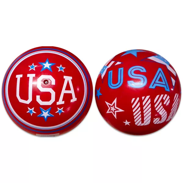 USA minge cauciuc cu dungi şi steluţe - 22 cm
