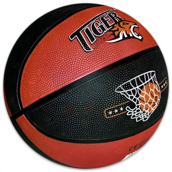 Tiger: minge de baschet - maro-negru