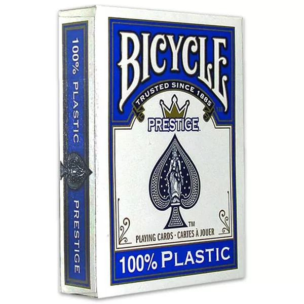 Bicycle Prestige Rider Back plasztik jumbo index póker kártya