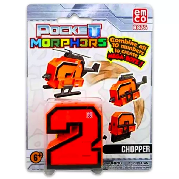 Pocket Morphers: 2 helikopter figura