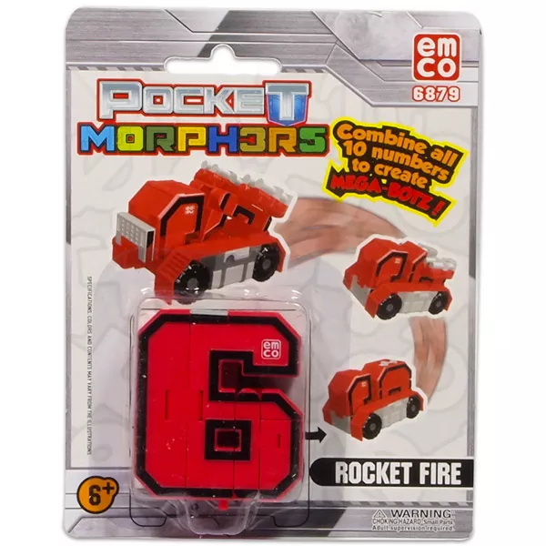 Pocket Morphers: 6 figurină lansator de rachete