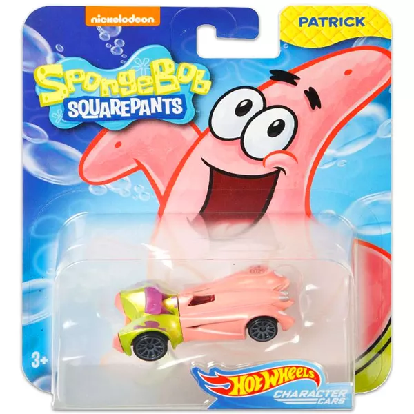 Hot Wheels Spongya Bob: Patrick karakter kisautó 