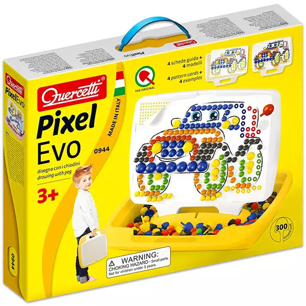 Quercetti Pixel Evo: Pötyi nagy szett - 280 db-os