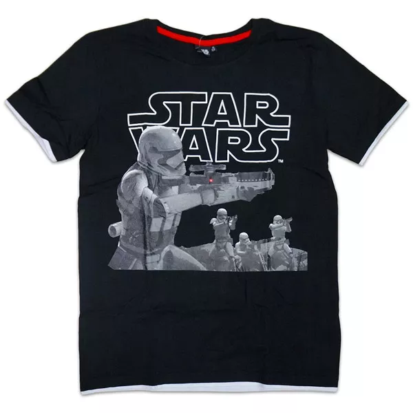 Star Wars: rövid ujjú póló - 146-152 méret, fekete