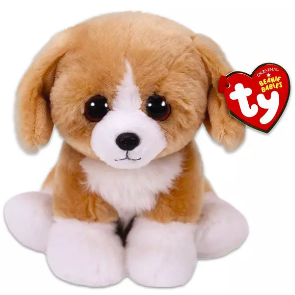 TY Beanie Babies: Franklin figurină câine de pluş - 15 cm
