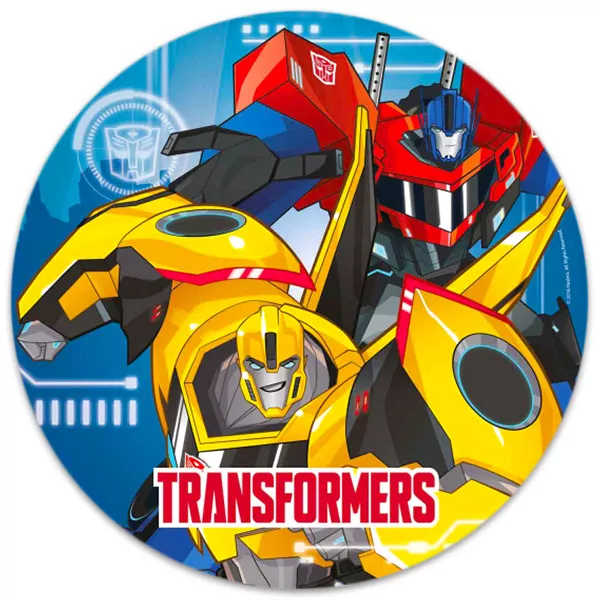 Transformers: farfurie carton 23 cm - 8 buc.