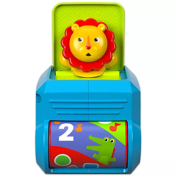 Fisher-Price: Cub Leul surpriză - jucărie pentru bebeluşi