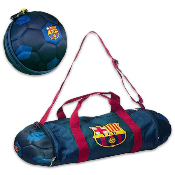 defeat Trend Harness FC Barcelona: geantă de sport în formă de minge fotbal - Tulli.ro