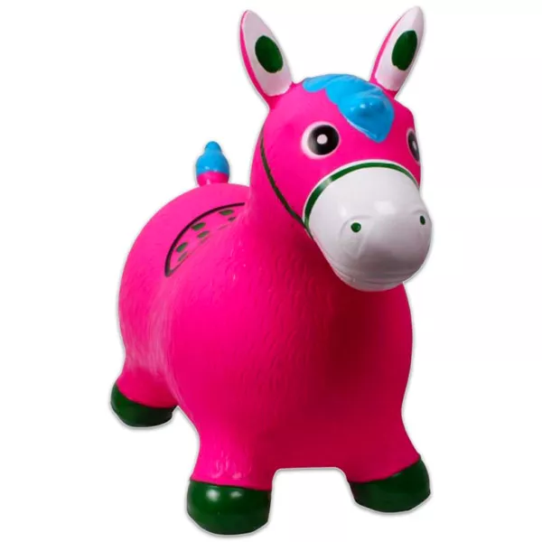 Ugráló ló - pink